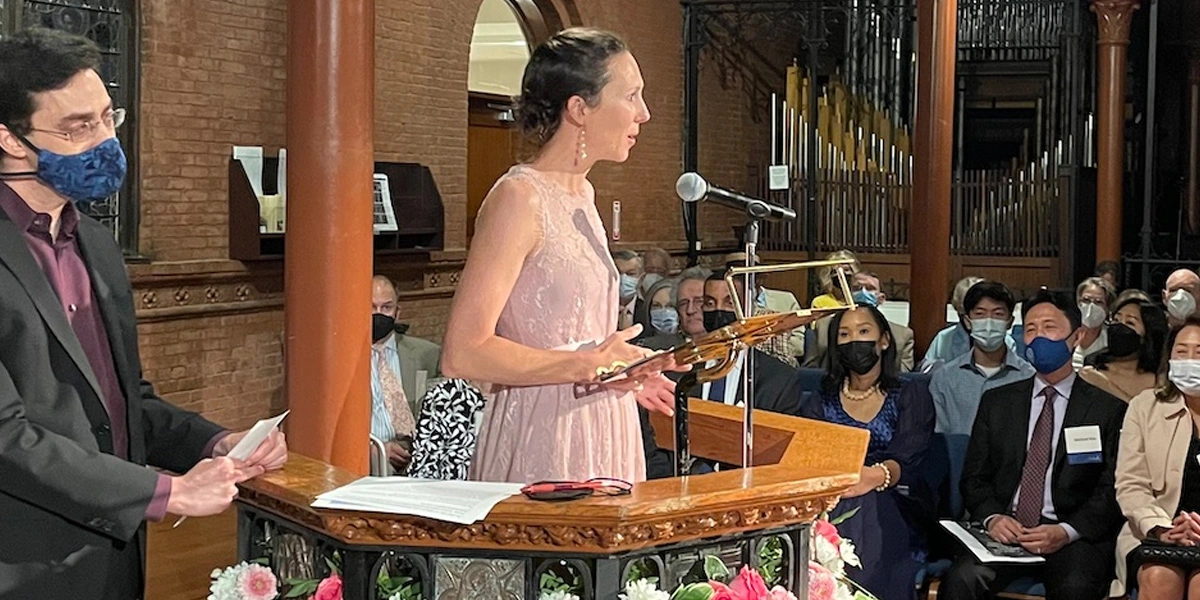 Chiarina Receives Franzén Award for the Arts